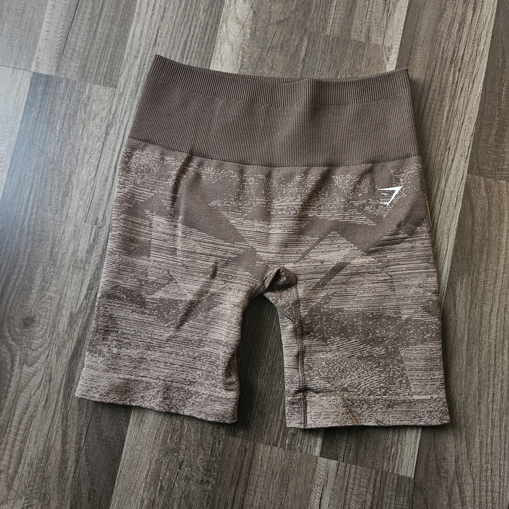 Gymshark Brown Athletic Shorts